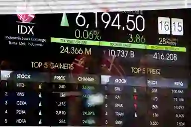 Loader 5 Saham yang Paling Diminati Asing di Semester I/2023